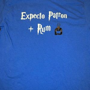 Unisex, blue, adult tshirt, size M